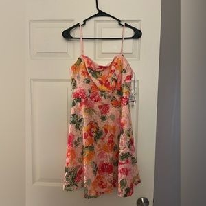 David’s bridal A line dress Pink - BNWT Size 8